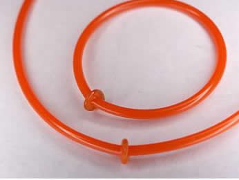 バンコード 丸ベルト #480 オレンジ カット品 断面径（mm） 8φ の通販