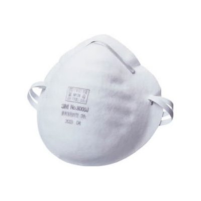 スリーエム　使い捨て防塵マスク　8000Ｊ（DS1） 50枚×12箱　（600枚入）