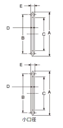 大阪サニタリー　ISOヘルールユニオン継手　ヘルールガスケット　B型　GS-C　40A　PTFE
