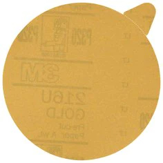 3M スティキット ゴールド サンディングディスク 216U, 穴なし, 粒度