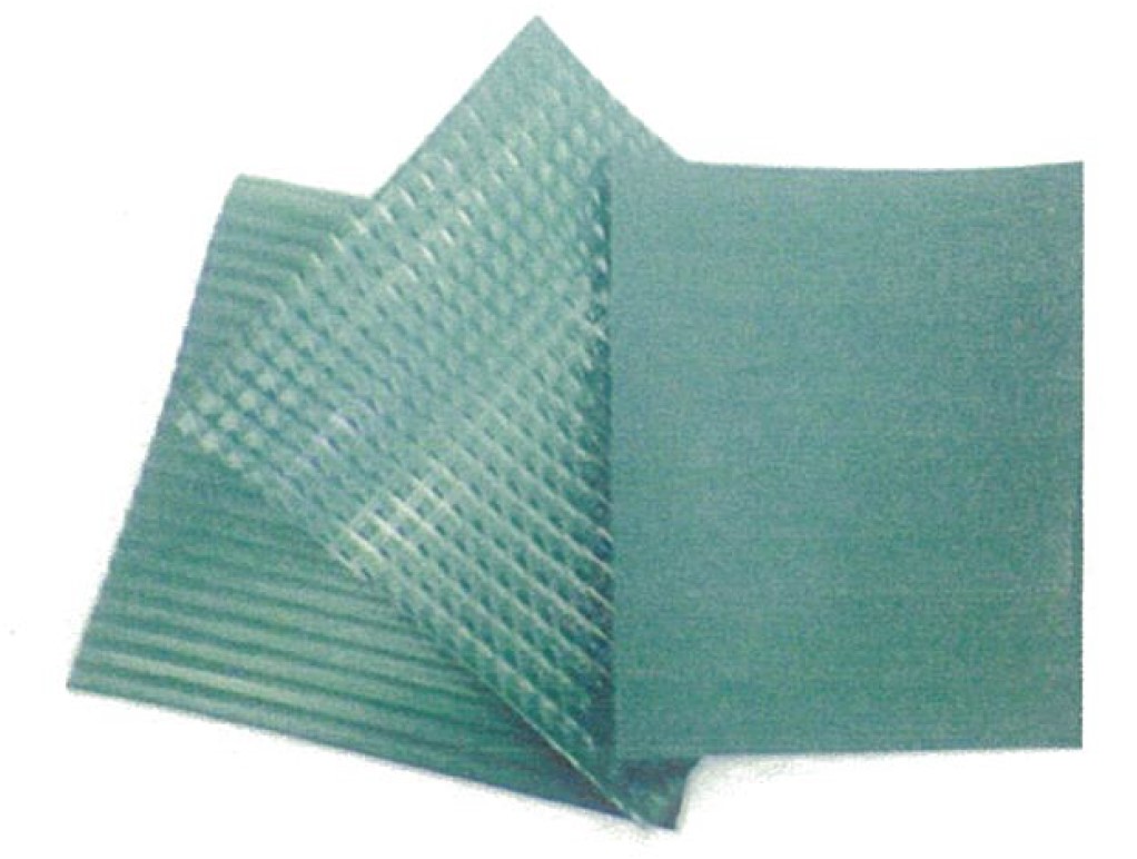 十川産業 塩ビグリーンマット 平板 1.5t×920×20m(表地 グリーン/裏地 