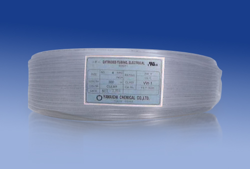 山一化工 UL規格 絶縁用ビニルチューブ 透明 YET-600H 定尺品 #3（5.8