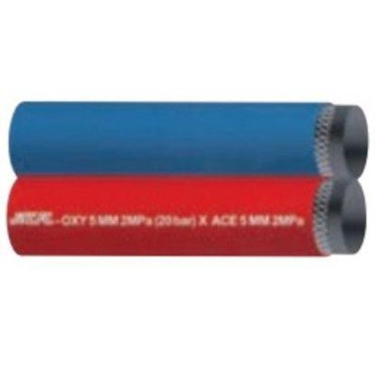 NCR 溶断溶接用ホースツインホース(OXY+ACE) 8+9 1本 内径8.0mm，9.5mm×外径15.5mm，16.1mm 30M NCR 溶断溶接用ホースツインホース(OXY+ACE) 8+9 1本 内径8.0mm，9.5mm